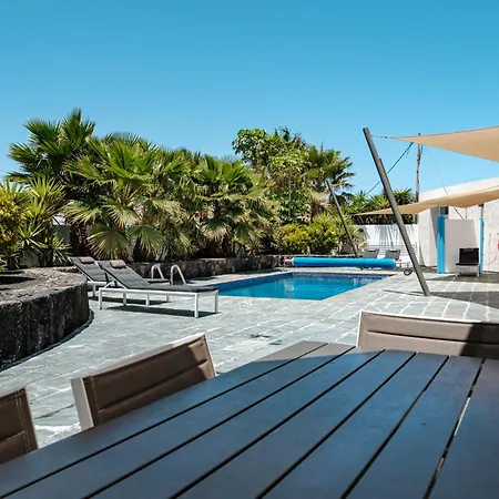 Casa Fatima With Heated Pool And Jacuzzi * Lajares