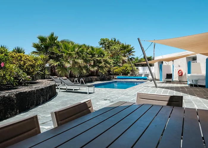 Casa Fatima With Heated Pool And Jacuzzi * Lajares